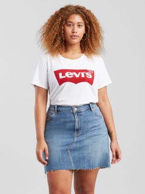 Levi's® Logo Perfect Tee Shirt (plus Size)