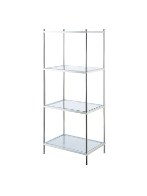 43" Royal Crest 4 Tier Tower Chrome - Breighton Home