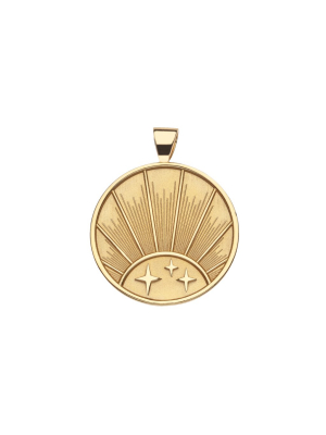 Strong Jw Original Pendant Coin (rising Sun)