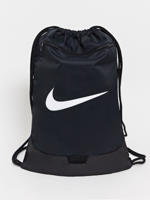 Nike Training Black Gym Drawstring Bag