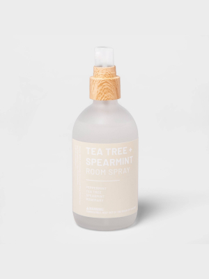 3.3 Fl Oz Wellness Essential Oil Room Spray Tea Tree & Spearmint - Project 62™
