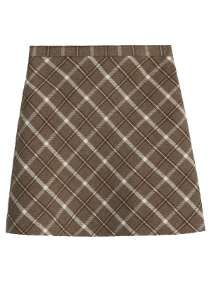 'coco' Plaid Mini Skirt (3 Colors)