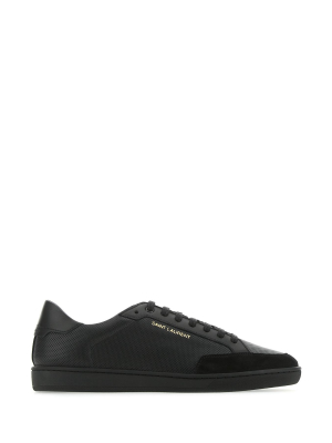 Saint Laurent Court Classic Sl/10 Perforated Sneakers