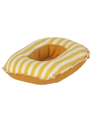 Beach Raft, Yellow Stripe