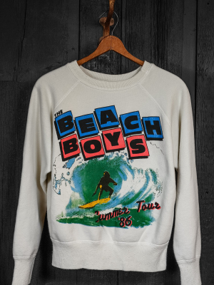 Beach Boys Summer Tour '86 Shrunken Sweatshirt