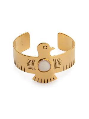 Royal Eagle Cuff - Gold