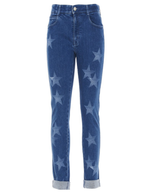 Stella Mccartney Star Print Jeans