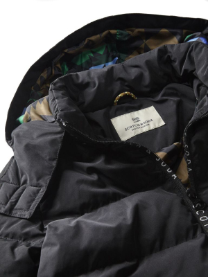 Scotch Shrunk Printed Zipper Jacket