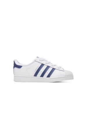 Adidas Originals Toddler Superstar - Cloud White/night Sky