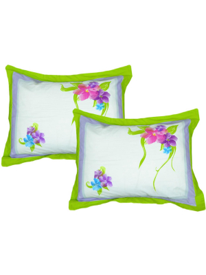 Floral Pillow Sham Set 2pc Art Of Magic Bed Pillow Covers - Disney..