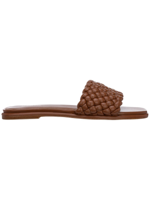 Michael Michael Kors Braided Strap Slip-on Sandals