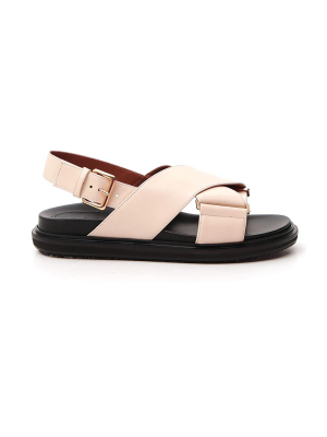 Marni Criss-cross Fussbett Sandals