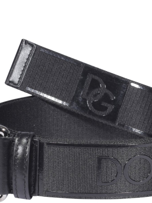 Dolce & Gabbana Logo Tape Belt