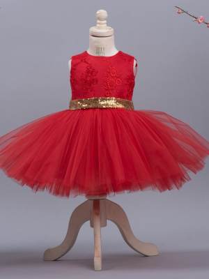 Princess Aisha Dress (red)