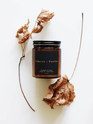 Brand & Iron Jar Series Tobacco & Vanilla