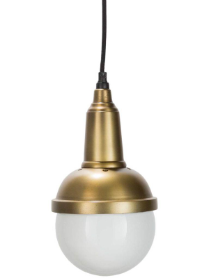 Julie Ceiling Lamp Brass/white