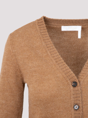 Chloé V-neck Buttoned Cardigan