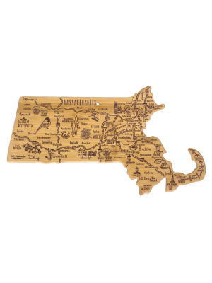 Totally Bamboo Destination Massachusetts Serving And Cutting Board