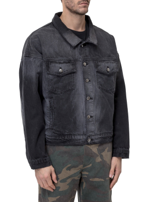 Rhude Faded Button Closure Jacket