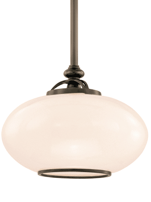 Canton 1 Light Pendant Old Bronze