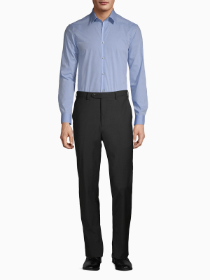 Skinny Fit Black Suit Pants