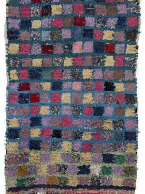 Boucherouite Moroccan Carpet Cpt0298