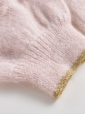 Louise Misha Luna Pull Sweater- Blush