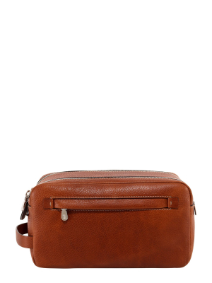 Brunello Cucinelli Zipped Wash Bag