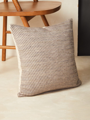 Sheila Merino Throw Pillow - Fog