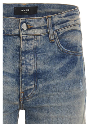 Amiri Washed Effect Slim Fit Jeans