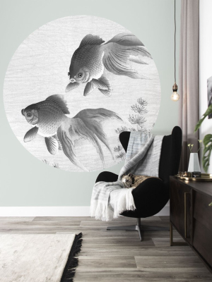 Goldfish 005 Wallpaper Circle By Kek Amsterdam