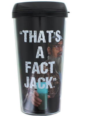 Just Funky Duck Commander Si Fact Jack Plastic Travel Mug