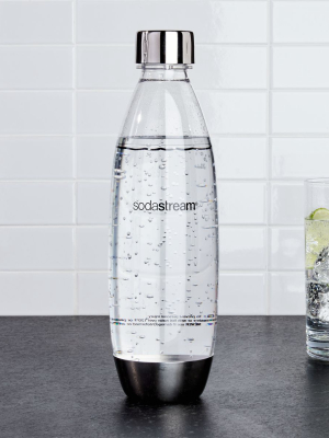 Sodastream ® 1-liter Stainless Steel Carbonating Bottle