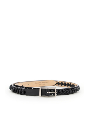 Alexander Mcqueen Knot-detailed Belt