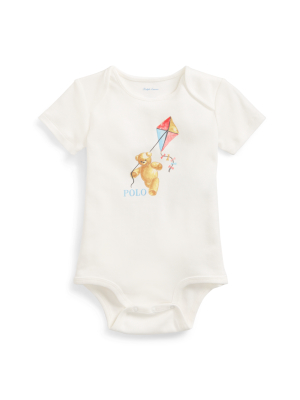 Polo Bear Cotton Bodysuit