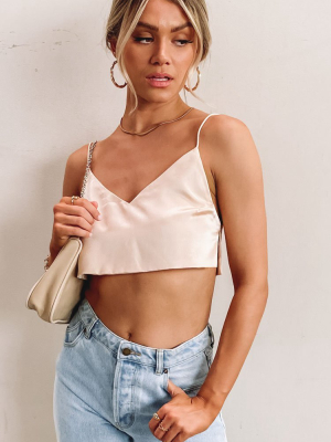 Heni Crop Top Cream