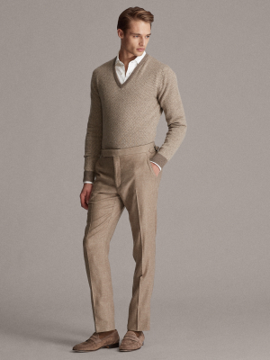 Gregory Herringbone Trouser