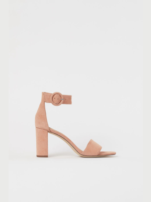 Suede Sandals