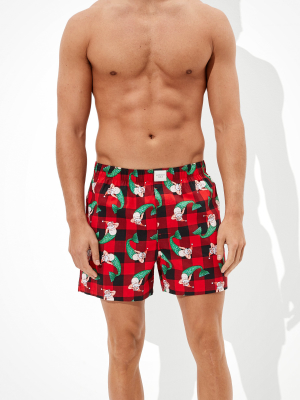 Aeo Santa Mermen Stretch Boxer Short