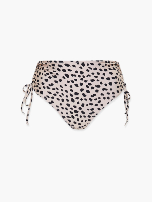 Plus Size Spotted Bikini Bottoms