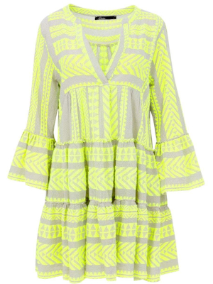 Short Ella Dress In Neon