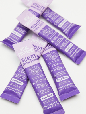 Vital Proteins Vitality™ Immune Booster Supplement Packets - Grape Citrus