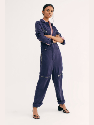 Lyocell Aviator Jumpsuit