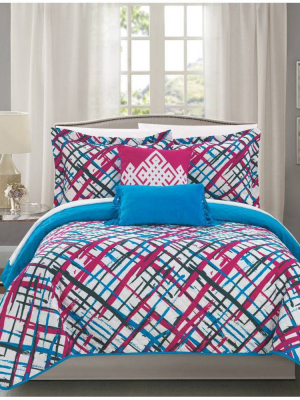 Chic Home Design Shane Quilt & Sham Set