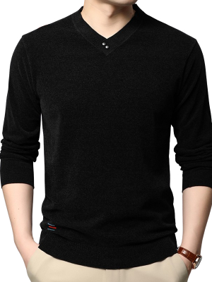 Pologize™ Casual Long Sleeve Sweater