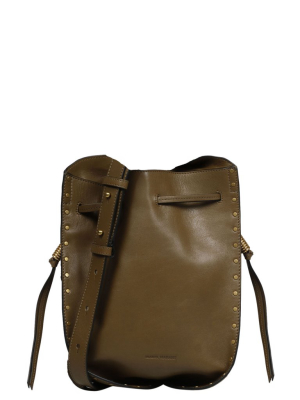 Isabel Marant Studs Embellished Bucket Bag