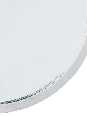 Mother Of Pearl Mirror Medium