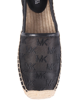 Michael Michael Kors All-over Logo Embroidered Espadrilles