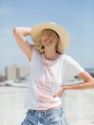 Lexa Palm Straw Bolero Hat In Natural