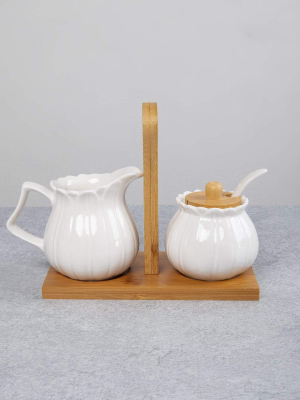 Sugar And Creamer Set